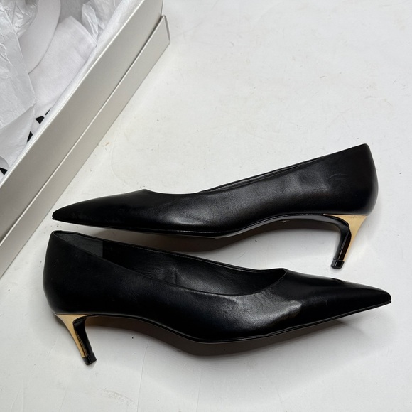 SCHUTZ Black and Gold Heels - Picture 5 of 12